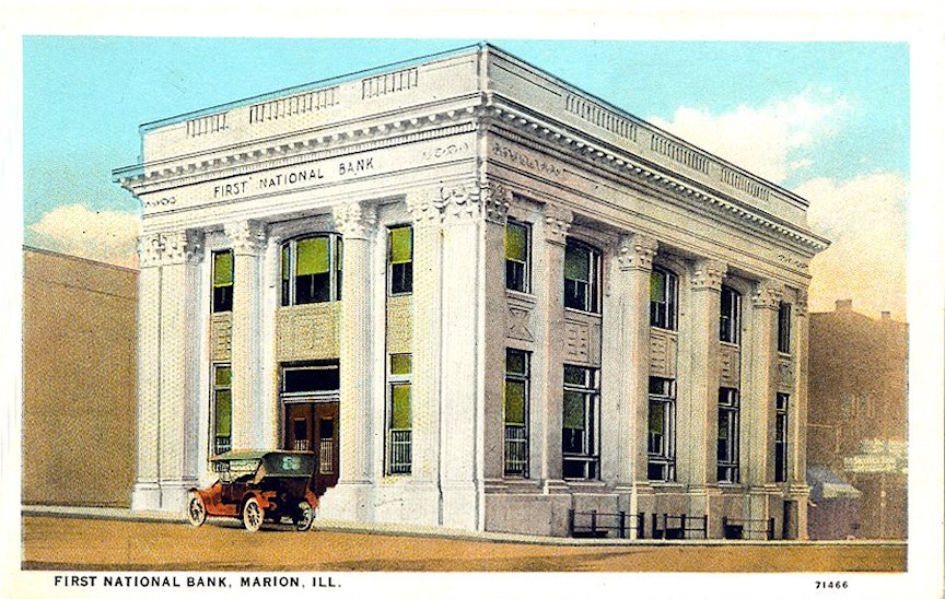 First National Bank, Marion, Illinois | Marion Illinois History