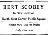 Scobey Funeral Home Ad, 1929, 400 Public Square