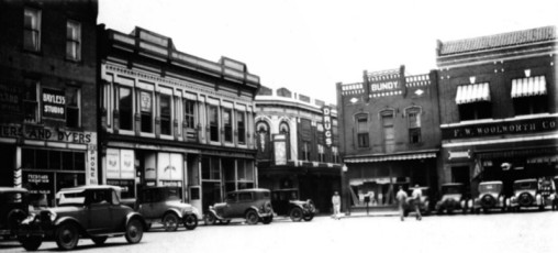 Southwest Corner of Square in early 1930's