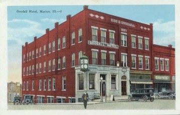Goodall Hotel Postcard 1920's