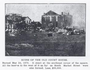 1875 Court House Fire