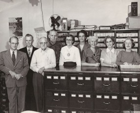 County Clerk's Staff January 1954