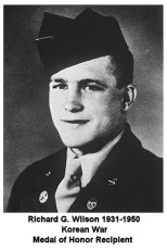Richard G Wilson Medal of Honor Recipient