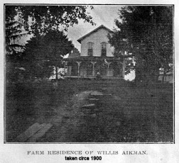 Aikman Willis residence farm