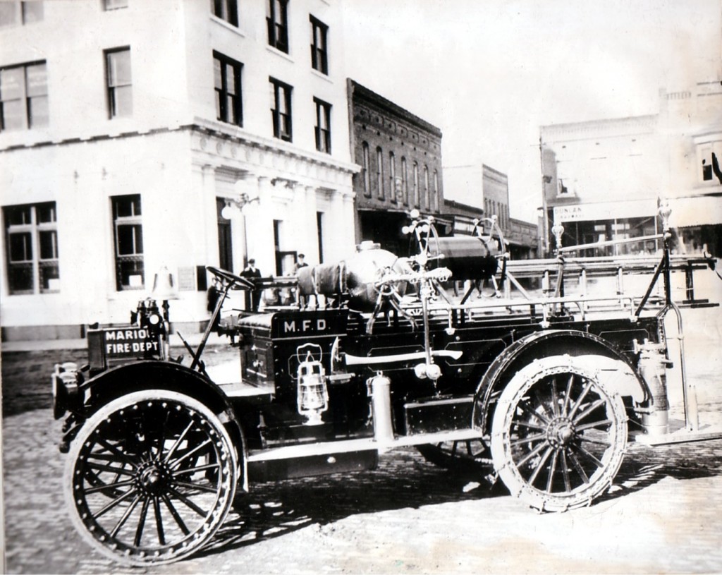 Marion Fire Dept 1916 Engine