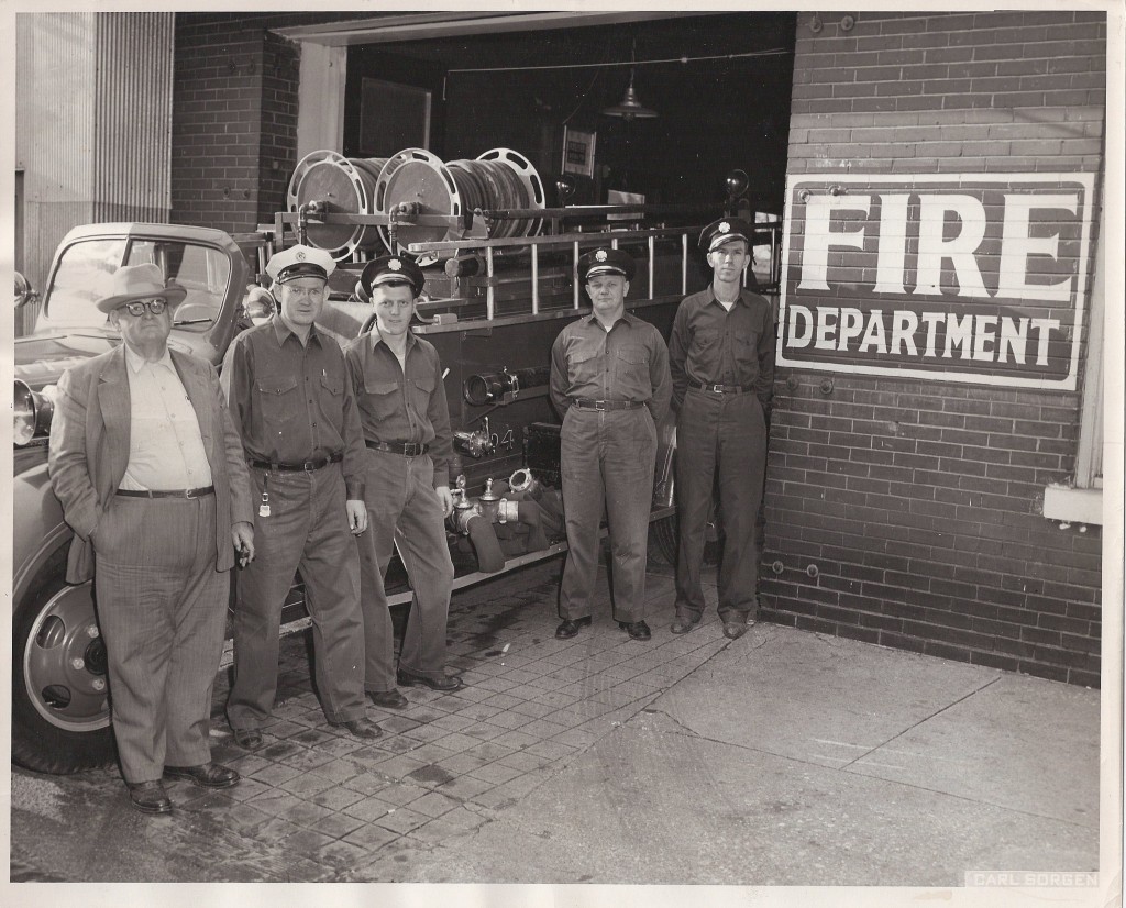 Marion Fire Dept ca 1952