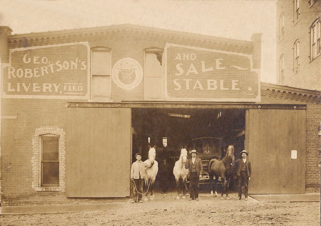 George Robertson's Livery Stable