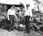 Slot Machine Raid ca 1953 shown are Jack Stephens and Yabe Edwards