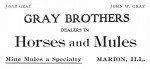 Gray Brothers 1913 ad