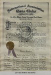Lions club charter 1923