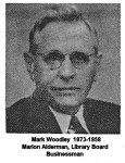 Mark Woodley 1873-1958