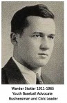 Warder Stotlar 1933 Northwestern Univ